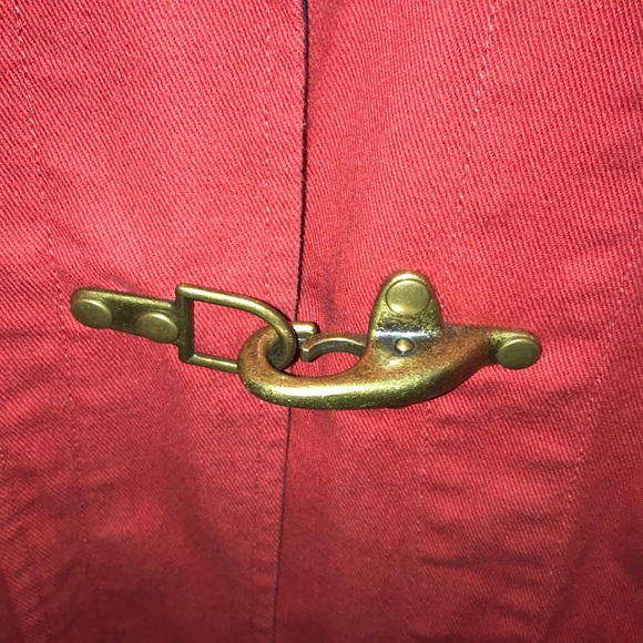 Ralph Lauren Red Denim Jacket, small - Picture 2 of 5